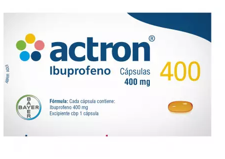 ACTRON (IBUPROFENO) CAP 400MG C10