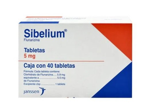 SIBELIUM (FLUNARIZINA) TAB 5MG C40
