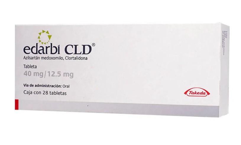 EDARBI CLD (AZILSARTAN MEDOXOMILO/CLORTALIDONA) TAB 40MG/12.5 C28