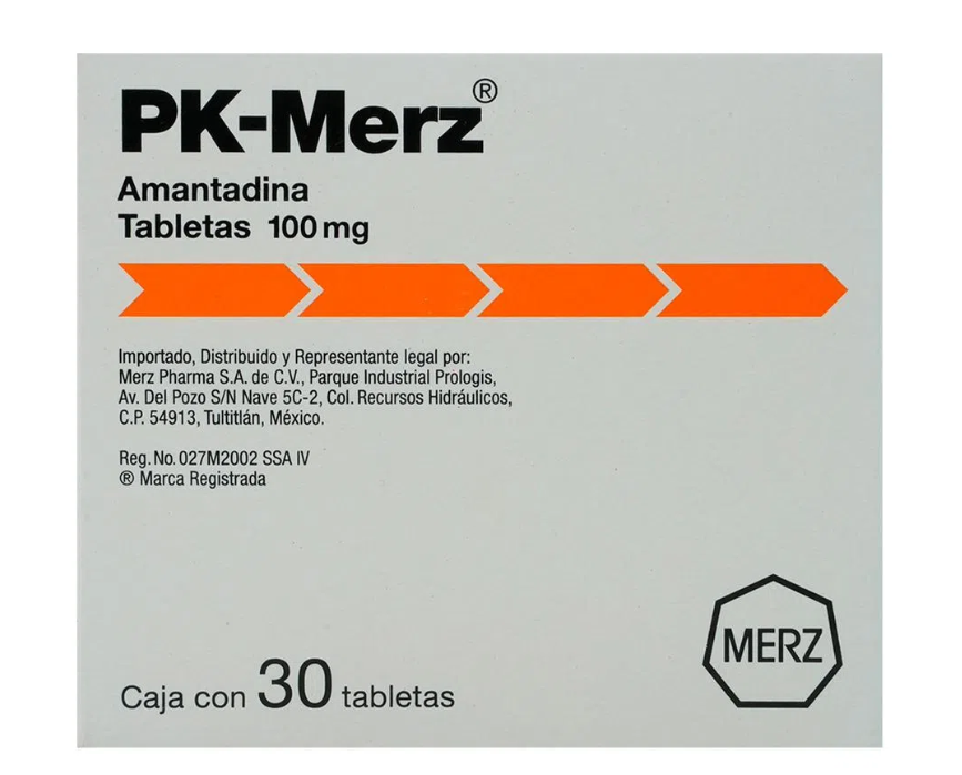 PK-MERZ (AMANTADINA) TAB 100MG C30