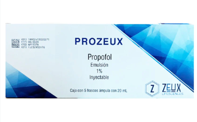 PROZEUX (PROPOFOL) AMP 1%20ML C5