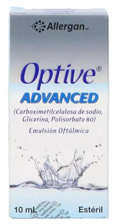 OPTIVE ADVANCE (GLICERINA/CARBOXIMETILCELULOSA) GTS 10ML