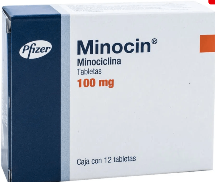 MINOCIN (MINOCICLINA) TAB 100MG C12