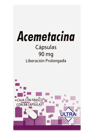 ACEMETACINA CAP 90MG C14 ULTRA