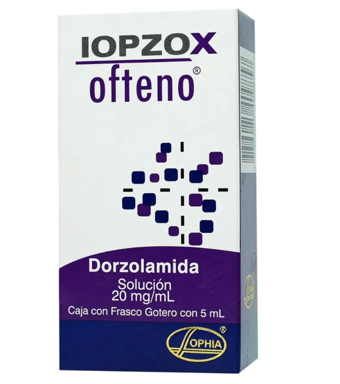 IOPZOX OFTENO (DORZOLAMIDA) GOTAS 20MG/5ML