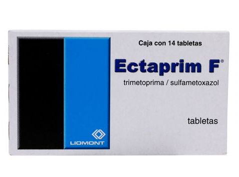 ECTAPRIM F (TRIMETOPRIMA/SULFAMETOXAZOL) TAB 160MG/800MG C14