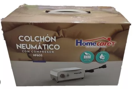COLCHON NEUMATICO CON COMPRESOR HOME CARE HF605
