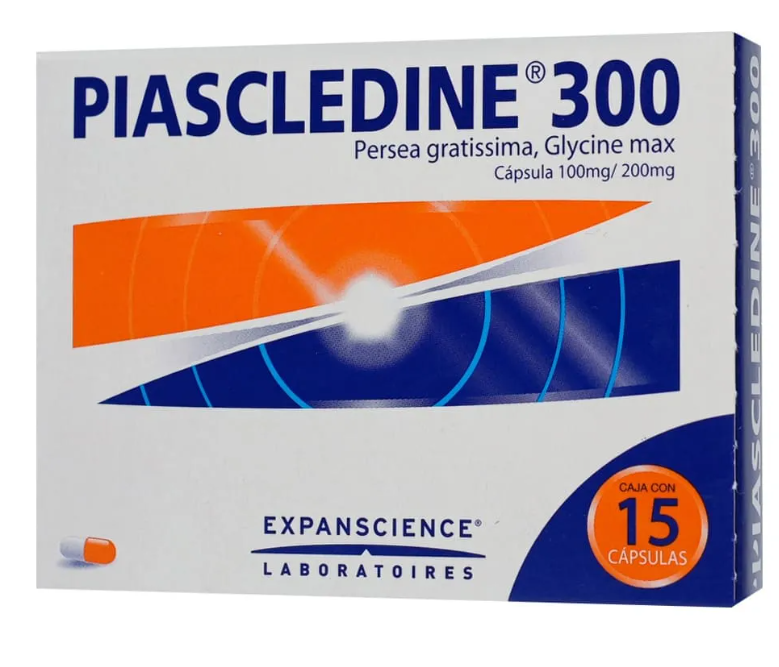 PIASCLEDINE 300 (PERSEA GRATISSIMA/GLYCINE) CAP 100MG/200MG C15