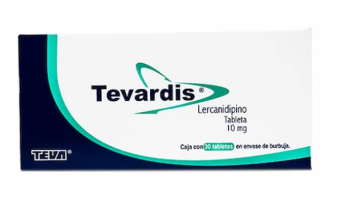 TEVARDIS (LERCANIDIPINO) TAB 10MG C30