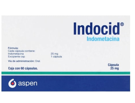 INDOCID (INDOMETACINA) CAP 25MG C60