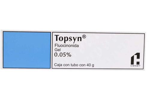 TOPSYN (FLUOCINONIDA) GEL 0.05% TUBO 40G