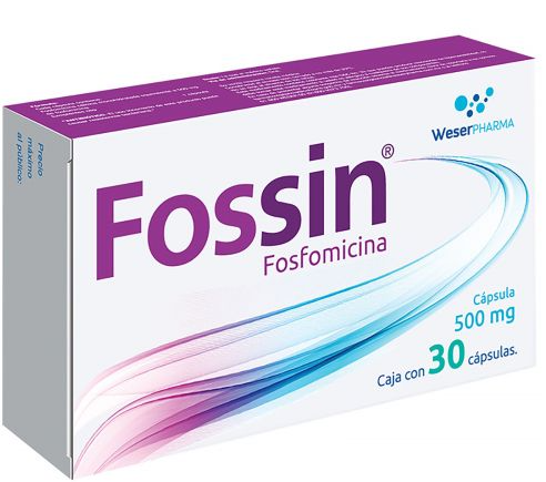 FOSSIN (FOSFOMICINA) CAP 500MG C30