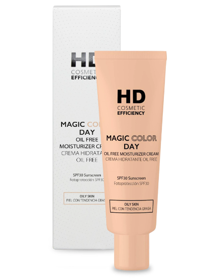 HD COSMETIC MAGIC COLOR DAY OIL FREE CREMA FPS30 40ML