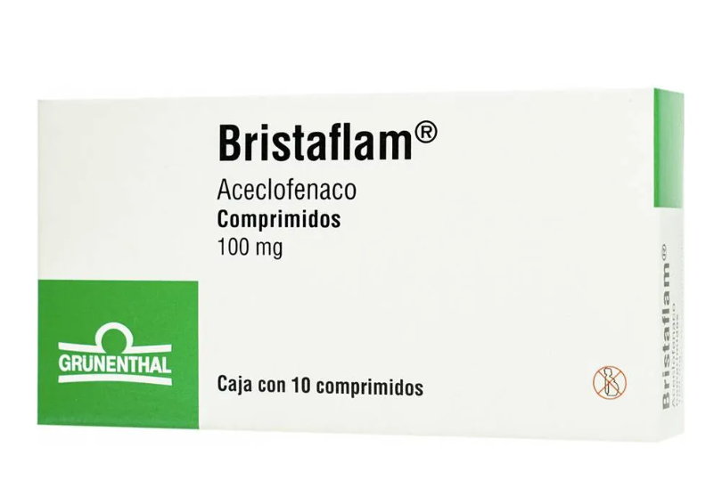 BRISTAFLAM (ACECLOFENACO) TAB 100MG C10