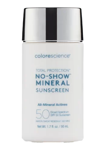 COLORESCIENSE TOTAL PROTECTION NO SHOW FPS50 MINERAL SUNSCREEN 50ML