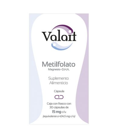 VALAIT (METILFOLATO) CAP 15MG C30