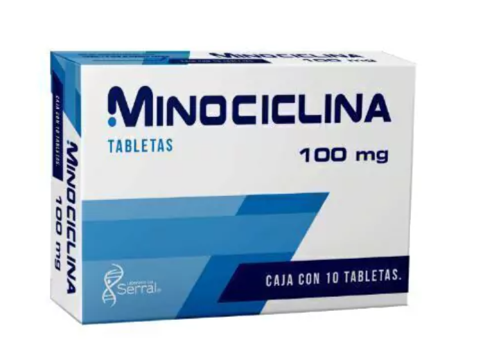 MINOCICLINA TAB 100MG C10 SERRAL