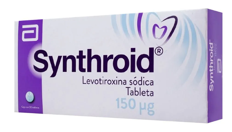 SYNTHROID (LEVOTIROXINA SODICA) TAB 150MCG C30