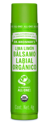 [018787506530] BALSAMO LABIAL ORGANICO LIMA LIMON 4G DR BRONNER´S