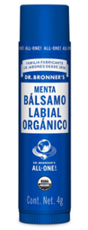 [018787506448] BALSAMO LABIAL ORGANICO MENTA 4G DR BRONNER´S