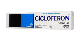 [7501299303016] CICLOFERON (ACICLOVIR) CREMA 5% 1G