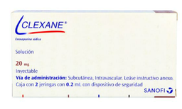 [7501072350213] CLEXANE (ENOXAPARINA) JGA 20MG C2