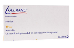 [7501072350220] CLEXANE (ENOXAPARINA) JGA 40MG C2