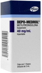 DEPO-MEDROL (METILPREDNISOLONA) FCO AMP 40MG C1