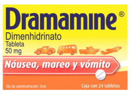 DRAMAMINE (DIMENHIDRINATO) TAB 50MG C24