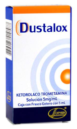 DUSTALOX OFT (KETOROLACO TROMETAMINA) SOL GTS 5ML