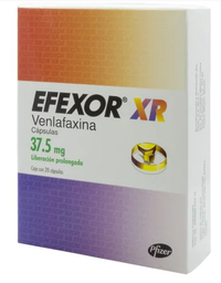 EFEXOR XR (VENLAFAXINA) CAP 37.5MG C20