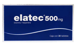 ELATEC (DIOSMINA/HESPERIDINA) TAB 500MG C30