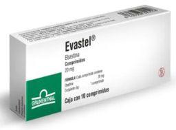 EVASTEL (EBASTINA) COMP 20MG C10
