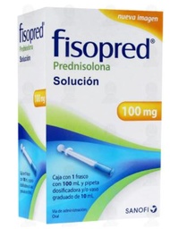 FISOPRED PED (PREDNISOLONA) SOL 100/100ML