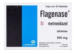 [7501299300251] FLAGENASE (METRONIDAZOL) TAB 500MG C30