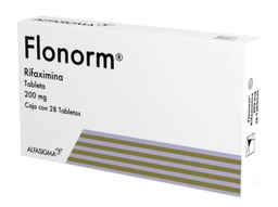 [8020030053106] FLONORM (RIFAXIMINA) TAB 200MG C28