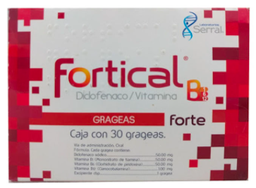 FORTICAL FORTE (DICLOFENACO/VITAMINA B) TAB 50/50/50MG C30
