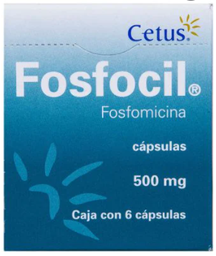 FOSFOCIL (FOSFOMICINA) CAP 500MG C6