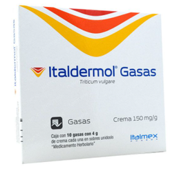 [7501390911028] ITALDERMOL GASAS (TRITICUM VULGARE) 4G C10