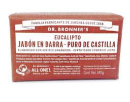 [018787506035] JABON DE CASTILLA BARRA EUCALIPTO 140G DR BRONNER´S