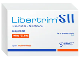 [7501070903688] LIBERTRIM SII (TRIMEBUTINA/SIMETICONA) COMP 100MG/37.5MG C20