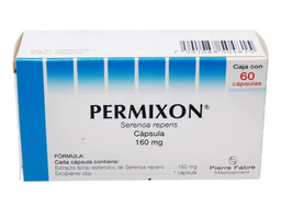 [7501088504815] PERMIXON (SERENOA REPENS) CAP 160MG C60