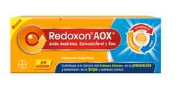 [7501008499023] REDOXON AOX (ACIDO ASCORBICO, COLECALCIFEROL/ZINC) TAB 100MG/400UI/10MG C10