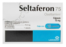 [7501299307694] SELTAFERON (OSELTAMIVIR) CAP 75MG C10