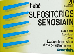 [7501314704170] SENOSIAIN BEBE (GLICEROL) SUPOSITORIO C20