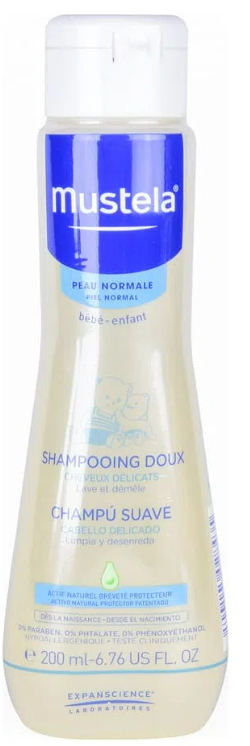 Shampoo Mustela Bebé Piel Normal 500 Ml