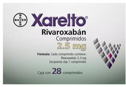 [7501318655850] XARELTO (RIVAROXABAN) COMP 2.5MG C28