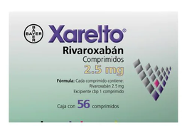 [7501318614376] XARELTO (RIVAROXABAN) COMP 2.5MG C56