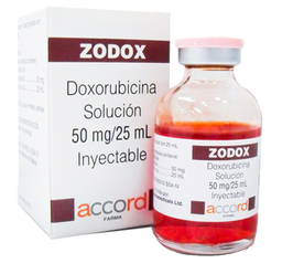 [7506335701528] ZODOX (DOXORUBICINA) INY 50MG 25ML C1
