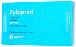 ZYLOPRIM (ALOPURINOL) TAB 300MG C30